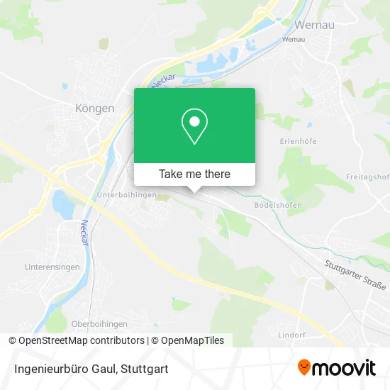 Ingenieurbüro Gaul map