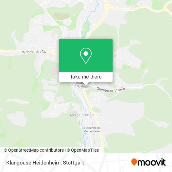 Карта Klangoase Heidenheim