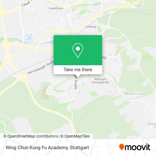 Wing Chun Kung Fu Academy map