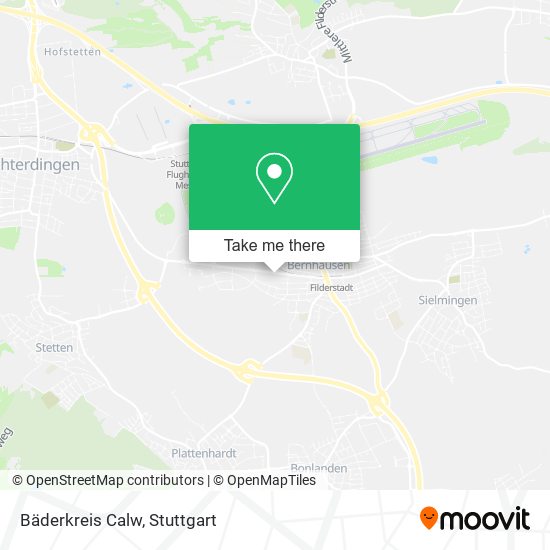 Bäderkreis Calw map