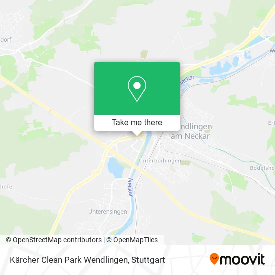 Карта Kärcher Clean Park Wendlingen