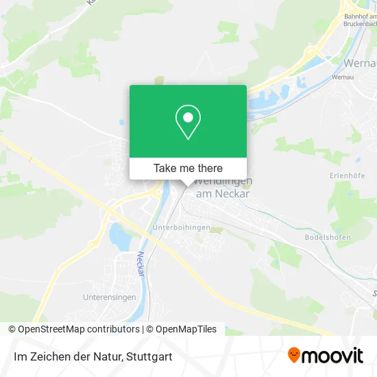 Карта Im Zeichen der Natur