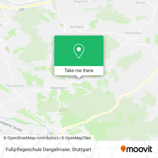Карта Fußpflegeschule Dangelmaier