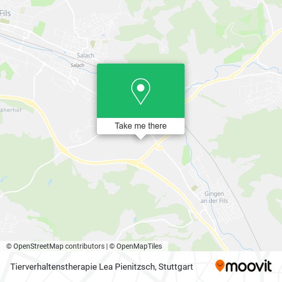 Tierverhaltenstherapie Lea Pienitzsch map