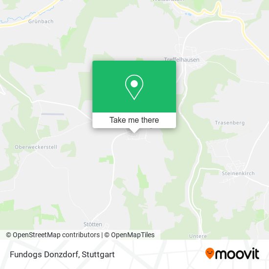 Fundogs Donzdorf map