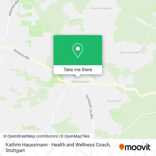 Карта Kathrin Haussmann - Health and Wellness Coach