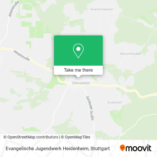 Карта Evangelische Jugendwerk Heidenheim