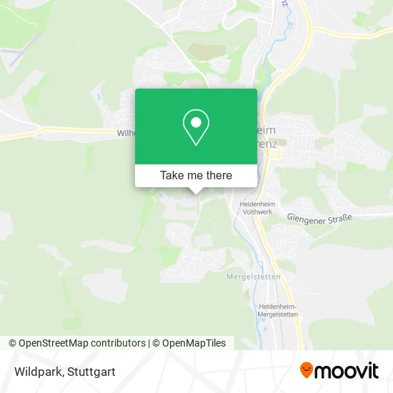 Карта Wildpark