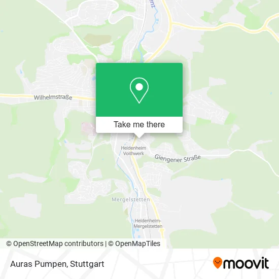Карта Auras Pumpen