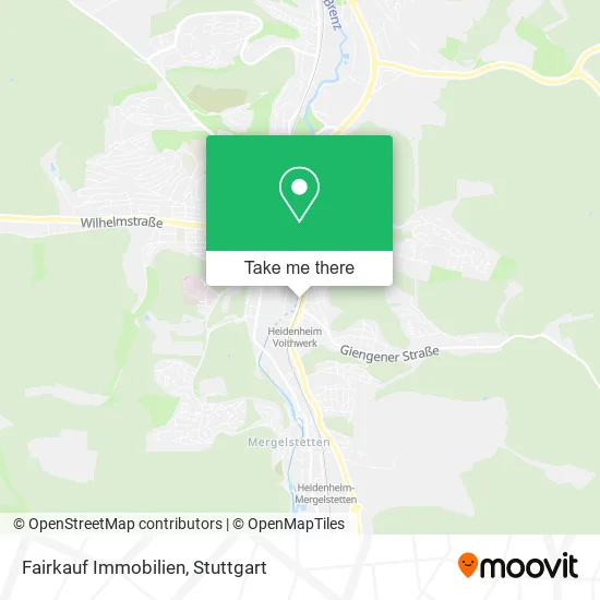 Карта Fairkauf Immobilien