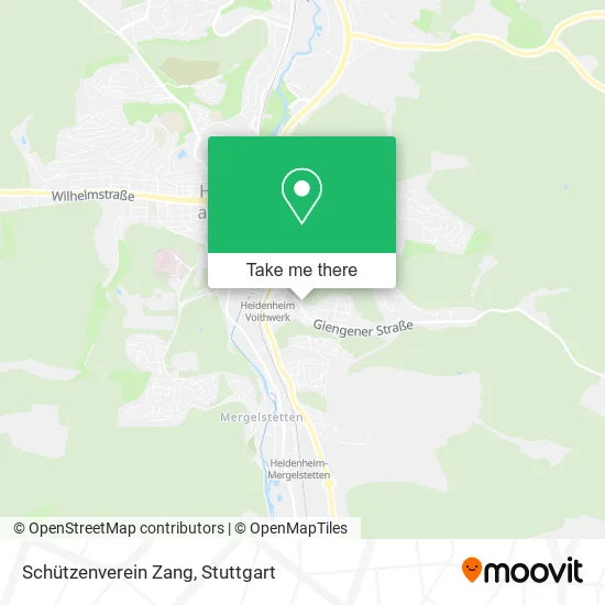 Карта Schützenverein Zang