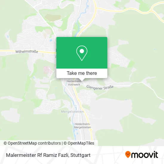 Карта Malermeister Rf Ramiz Fazli