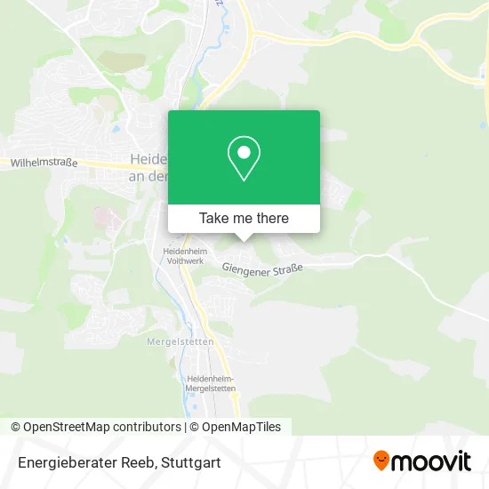 Карта Energieberater Reeb