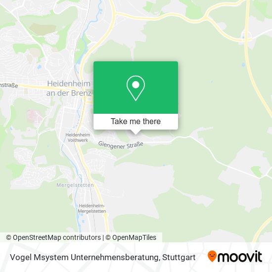 Карта Vogel Msystem Unternehmensberatung