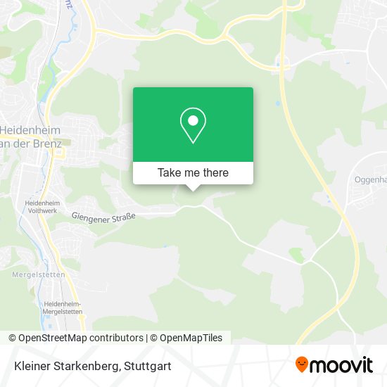 Карта Kleiner Starkenberg