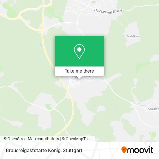 Карта Brauereigaststätte König