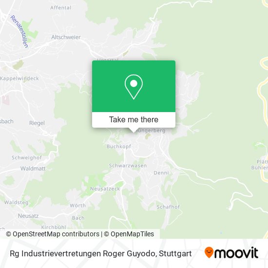 Rg Industrievertretungen Roger Guyodo map