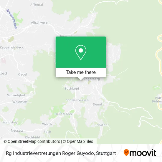 Карта Rg Industrievertretungen Roger Guyodo