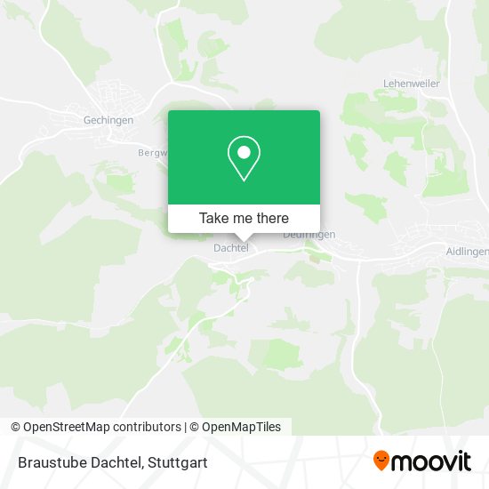 Braustube Dachtel map