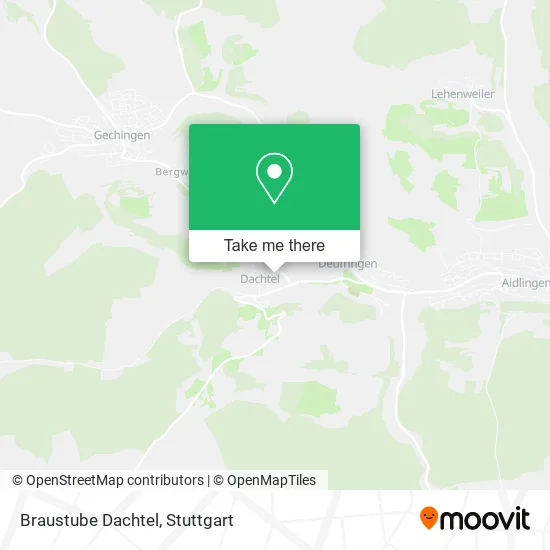 Карта Braustube Dachtel