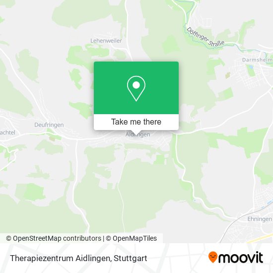 Карта Therapiezentrum Aidlingen