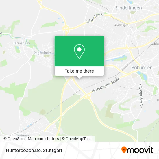Карта Huntercoach.De
