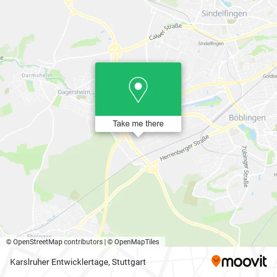 Карта Karslruher Entwicklertage