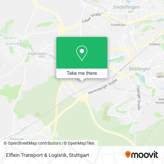 Elflein Transport & Logistik map