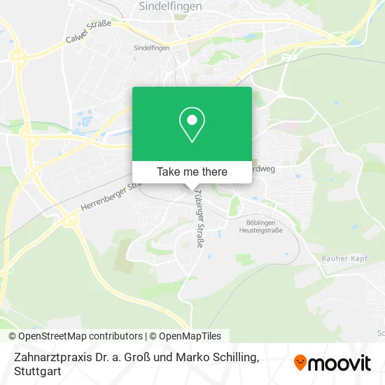 Карта Zahnarztpraxis Dr. a. Groß und Marko Schilling