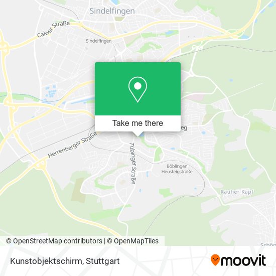 Kunstobjektschirm map