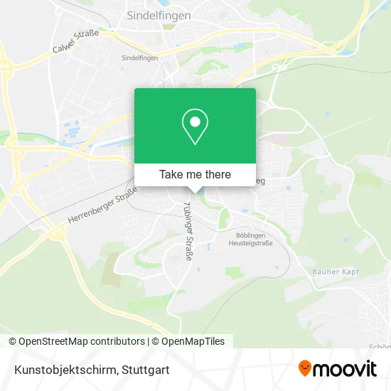 Карта Kunstobjektschirm