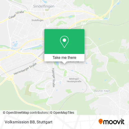 Карта Volksmission BB