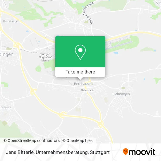 Карта Jens Bitterle, Unternehmensberatung