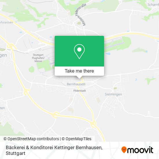 Bäckerei & Konditorei Kettinger Bernhausen map