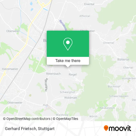 Gerhard Frietsch map