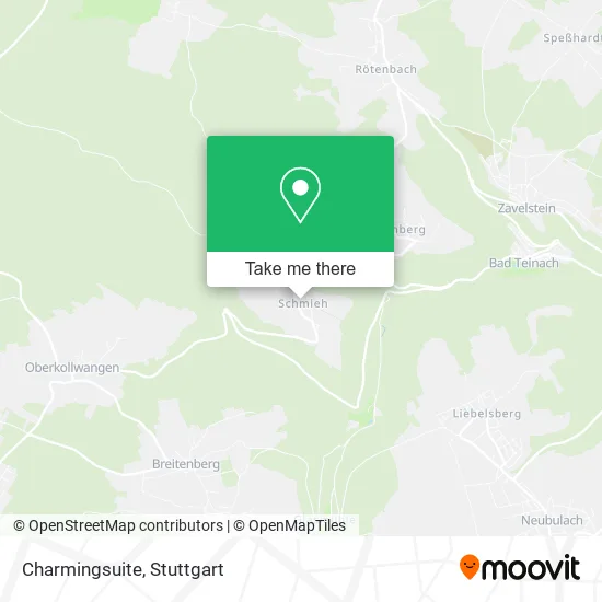Charmingsuite map