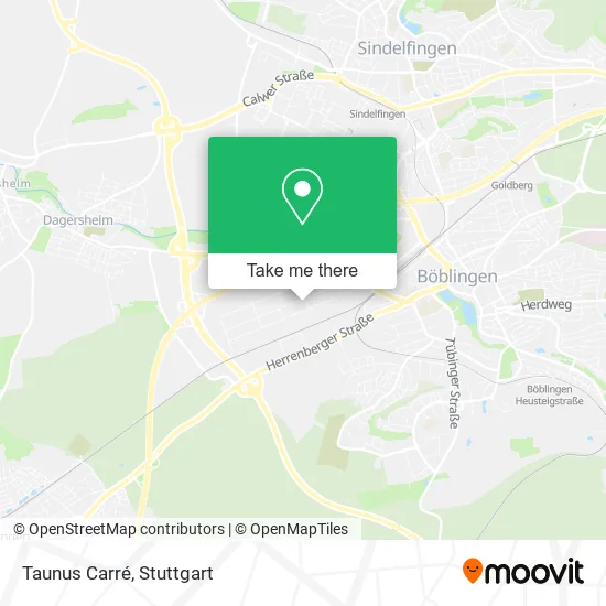 Карта Taunus Carré