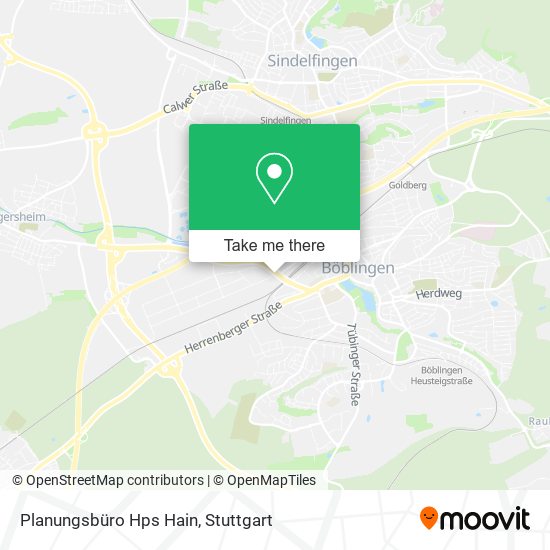 Planungsbüro Hps Hain map