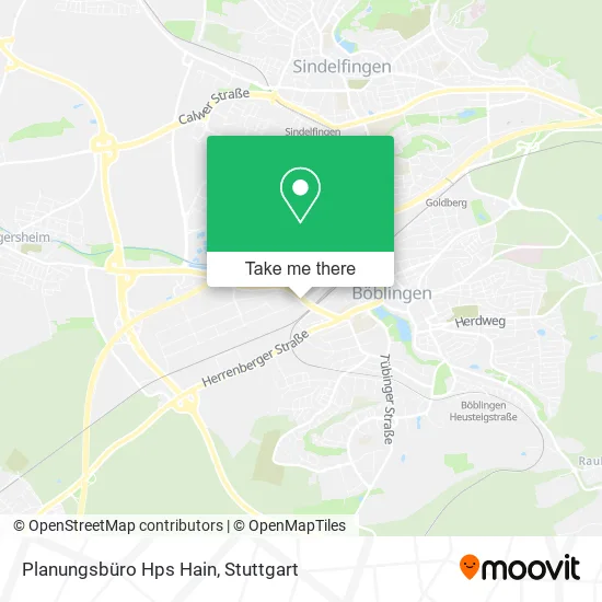 Карта Planungsbüro Hps Hain