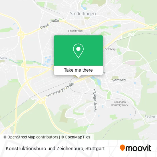 Карта Konstruktionsbüro und Zeichenbüro