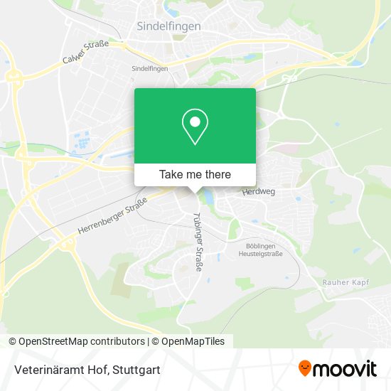 Veterinäramt Hof map