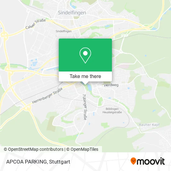 APCOA PARKING map