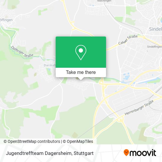 Jugendtreffteam Dagersheim map