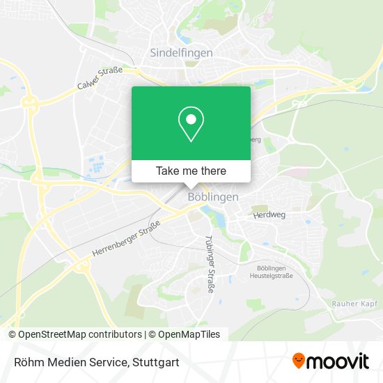 Röhm Medien Service map