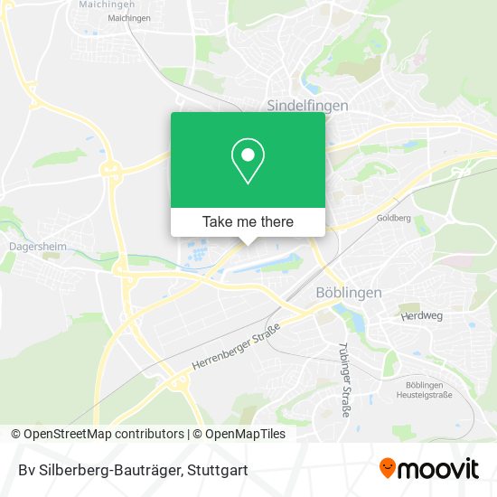 Bv Silberberg-Bauträger map