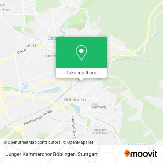 Junger Kammerchor Böblingen map