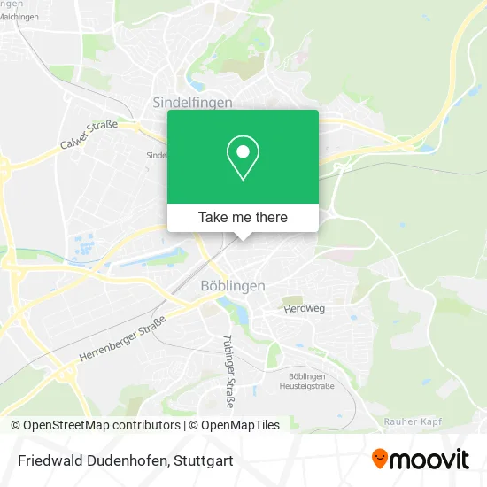 Карта Friedwald Dudenhofen
