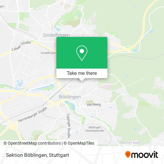 Sektion Böblingen map