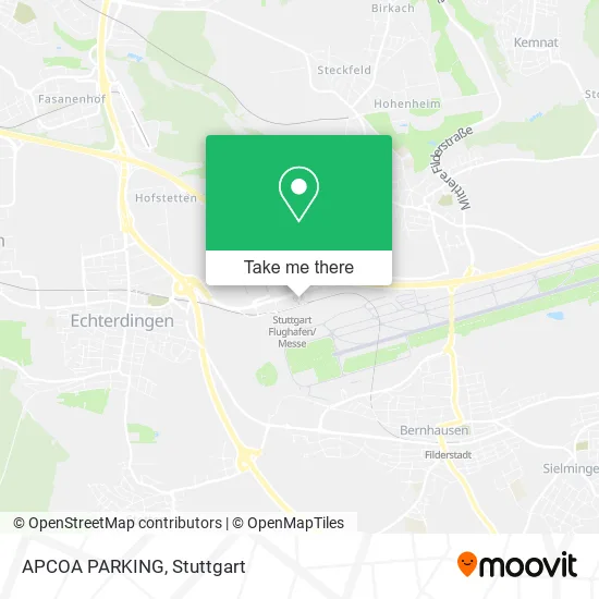 Карта APCOA PARKING