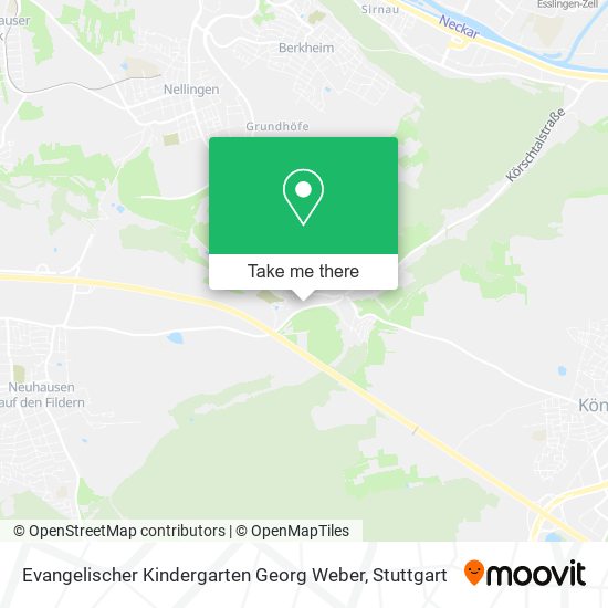 Evangelischer Kindergarten Georg Weber map